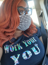 Load image into Gallery viewer, Work Your You Tee(Glitter Glam)