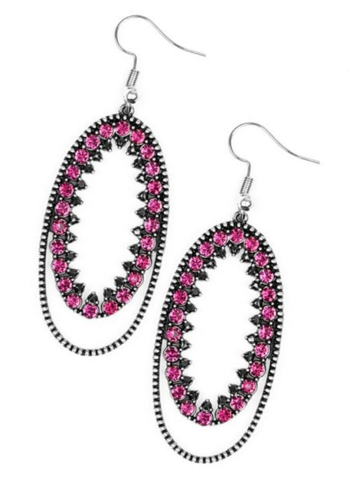 Pink Out earrings