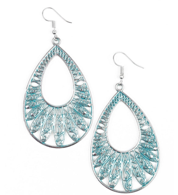 Blue Everywhere  Earrings