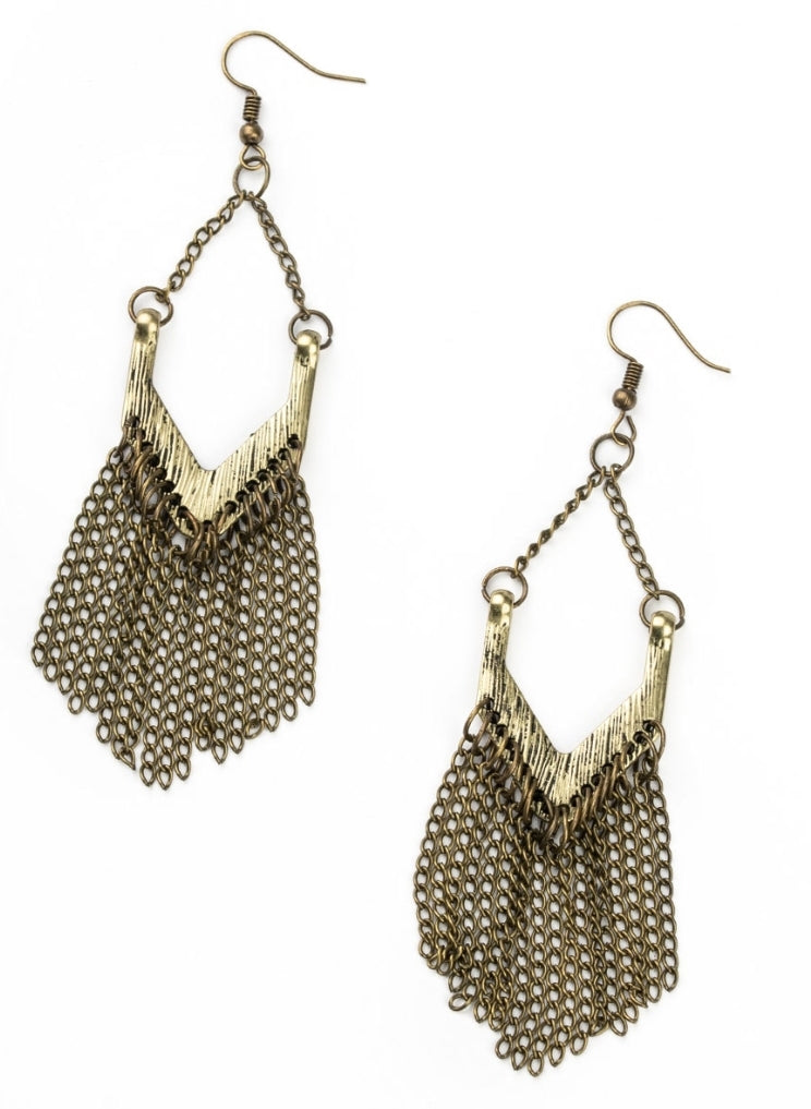 Brass Over Everything  Earrings