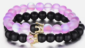 King & Queen  Status Bracelet Sets